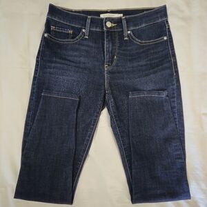 Levi's 311 Shaping Skinny Mid rise Tummy Slimming Cobalt Haze Dark Wash